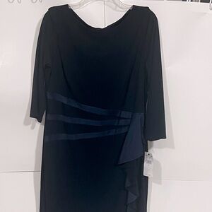 American Living Navy Long Sleeve Dress